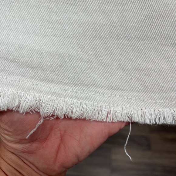 Cream Button-Up Jacket made and purchased in Italy. L/XL - Picture 6 of 10